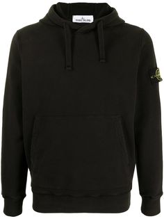Stone Island худи с нашивкой-логотипом