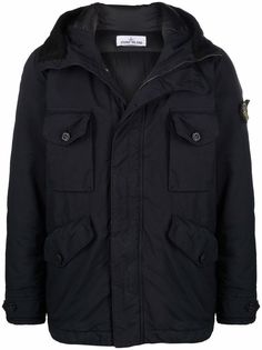 Stone Island парка с капюшоном