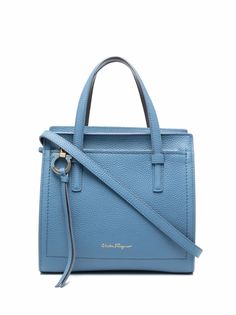 Salvatore Ferragamo Amy small leather tote bag