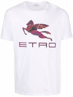 ETRO футболка с логотипом