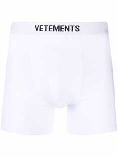 VETEMENTS боксеры с логотипом