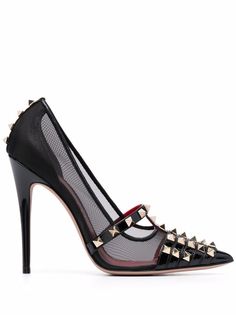 Valentino Garavani туфли Rockstud на шпильке