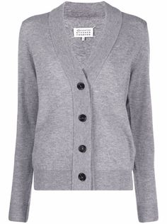 Maison Margiela шерстяной кардиган с V-образным вырезом