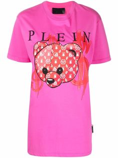 Philipp Plein футболка с принтом Teddy Bear