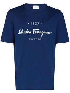 Salvatore Ferragamo футболка с логотипом