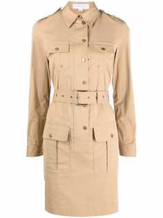 Michael Kors Collection платье-рубашка с поясом