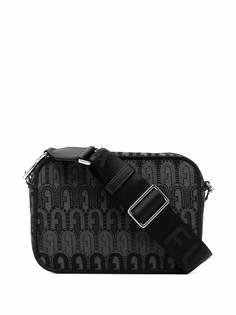 Furla жаккардовая сумка через плечо с логотипом