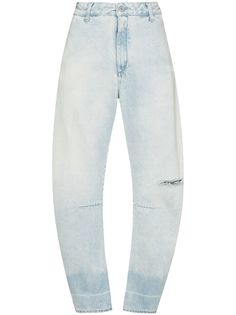 Off-White джинсы широкого кроя