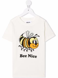 Molo футболка с принтом Bee Nice