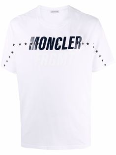 Moncler футболка с логотипом