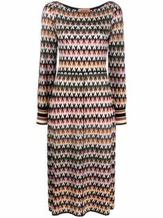 Missoni платье миди с узором