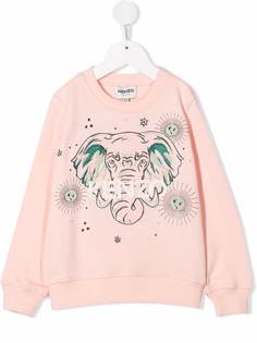 Kenzo Kids толстовка с принтом
