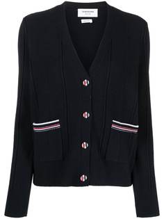Thom Browne кардиган с полосками RWB