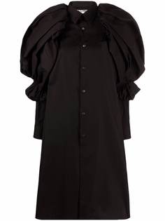 Comme Des Garçons платье-рубашка с объемными рукавами