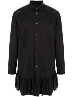 Comme Des Garçons Homme Plus расклешенная рубашка на пуговицах