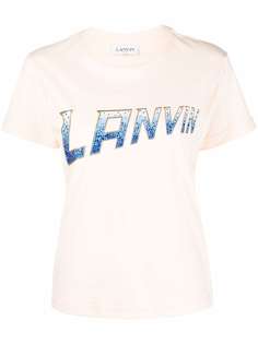 LANVIN футболка с логотипом