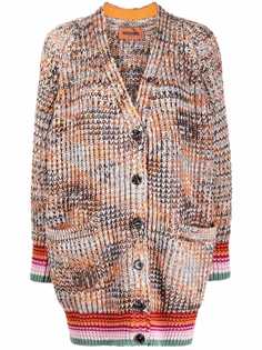 Missoni кардиган с V-образным вырезом и контрастным кантом