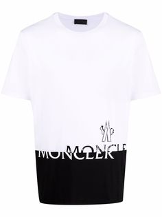 Moncler футболка с логотипом