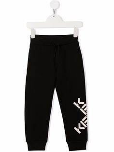 Kenzo Kids спортивные брюки с логотипом