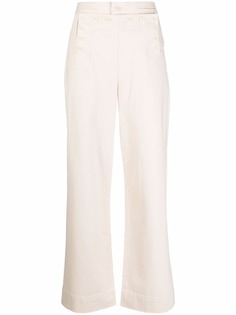 Tory Burch брюки с завышенной талией