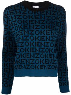 Kenzo джемпер с логотипом