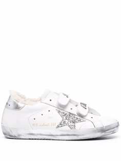 Golden Goose кеды Superstar с блестками