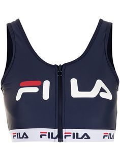 Fila укороченный топ Martina на молнии