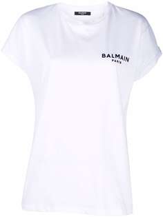 Balmain футболка с логотипом