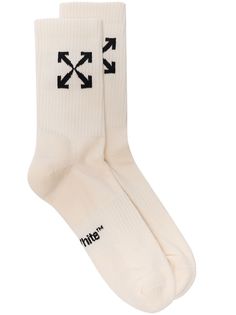 Off-White носки с логотипом Arrows