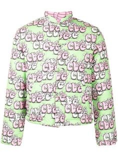 Comme Des Garçons Shirt пуховик с логотипом