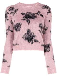 RED Valentino джемпер с узором