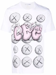 Comme Des Garçons Shirt футболка с графичным принтом