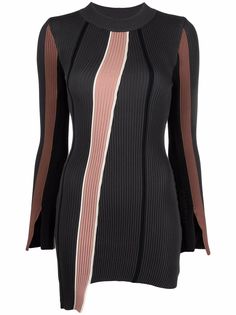 AMBUSH топ в вертикальную полоску