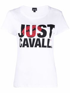 Just Cavalli футболка с логотипом