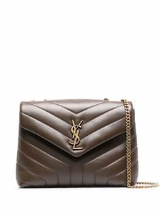 Saint Laurent стеганая сумка на плечо Loulou