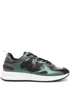 Armani Exchange кроссовки с голографическим эффектом
