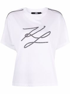 Karl Lagerfeld футболка с логотипом