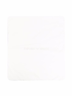 Emporio Armani Kids одеяло с логотипом