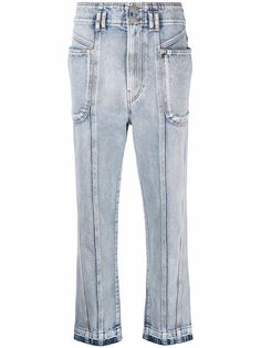 Isabel Marant Étoile джинсы Tuscon прямого кроя