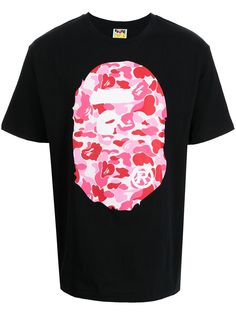 A BATHING APE® футболка с камуфляжным принтом