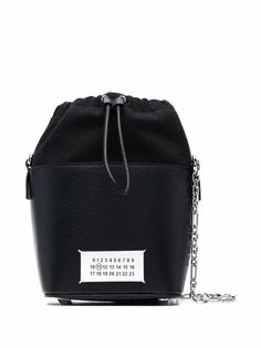 Maison Margiela сумка-ведро с нашивкой-логотипом