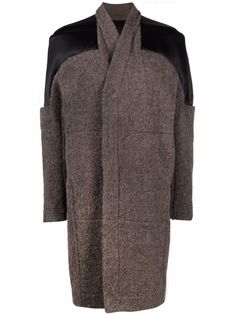 Rick Owens пальто с длинными рукавами