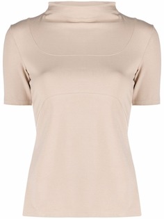 Jacquemus топ Le T-shirt Fogo с вырезом