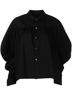 Comme Des Garçons Tricot шерстяная рубашка оверсайз