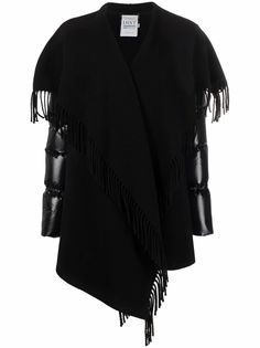 Moncler куртка с шарфом и нашивкой-логотипом