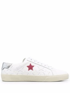 Saint Laurent кеды с нашивкой