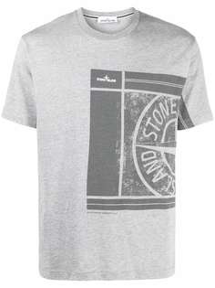 Stone Island футболка с логотипом