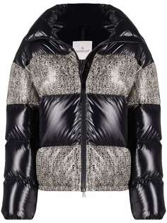 Moncler пуховик Erine с высоким воротником