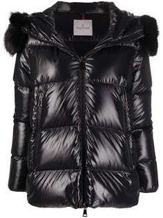 Moncler пуховик с капюшоном