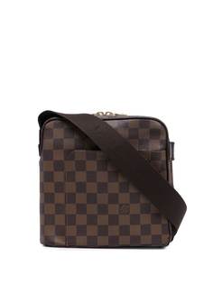 Louis Vuitton сумка через плечо Damier Ebène Olaf PM 2004-го года